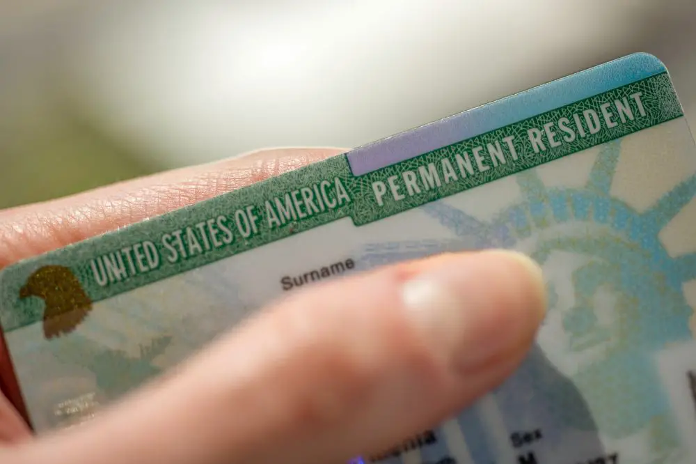 Travel Document Number on Green Cards