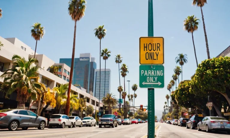 Comprehensive Guide To 2 Hour Parking Rules In Los Angeles