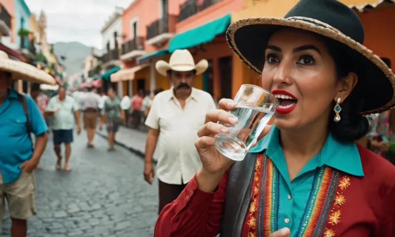 What Happens If You Accidentally Drink Tap Water In Mexico?