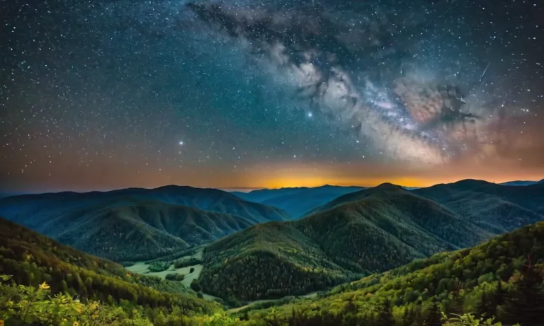 The Appalachian Mountains Come Alive At Night