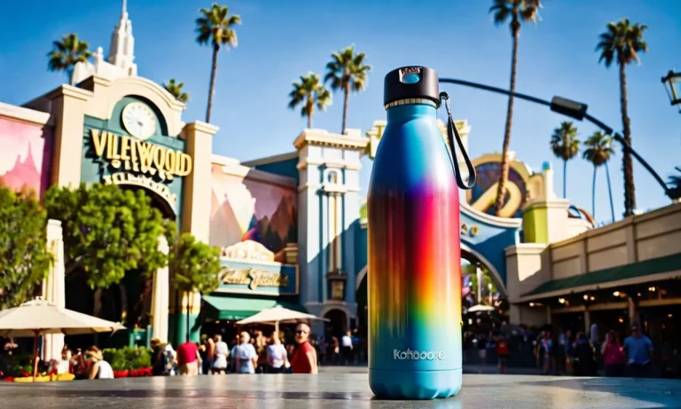 Can I Bring A Reusable Water Bottle To Universal Studios Hollywood?