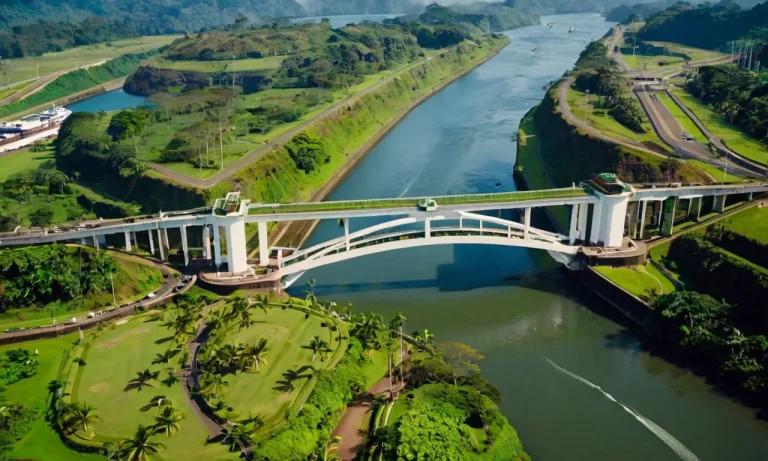 Can You Drive Over The Panama Canal?