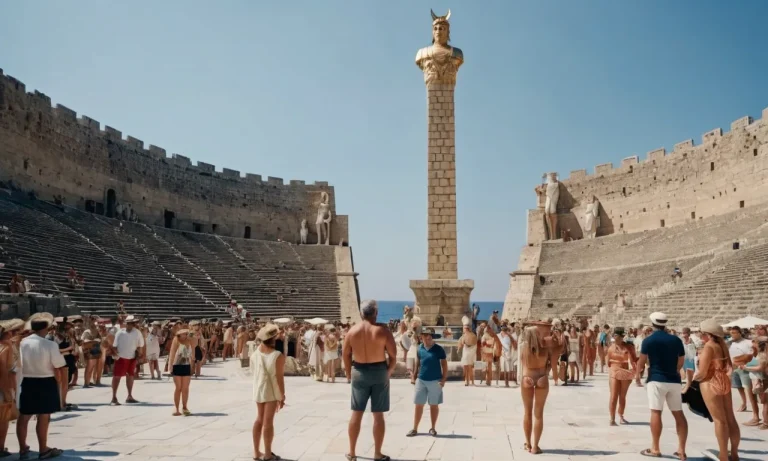 Colossus Of Rhodes: Understanding Its True Scale And Size