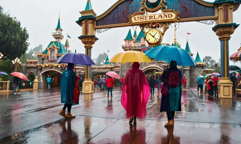 Disney’S Rain Policy And Refunds: What You Need To Know