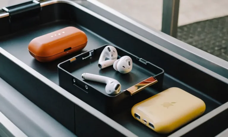 Do You Have To Take Airpods Out For Airport Security?