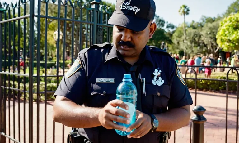 Does Disney Check Water Bottles: A Complete Guide