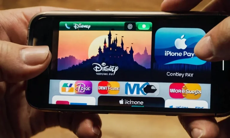 Does Disney Take Apple Pay?