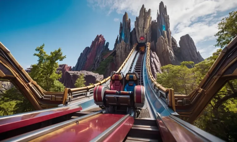 Does The Guardians Of The Galaxy Ride Have Drops?