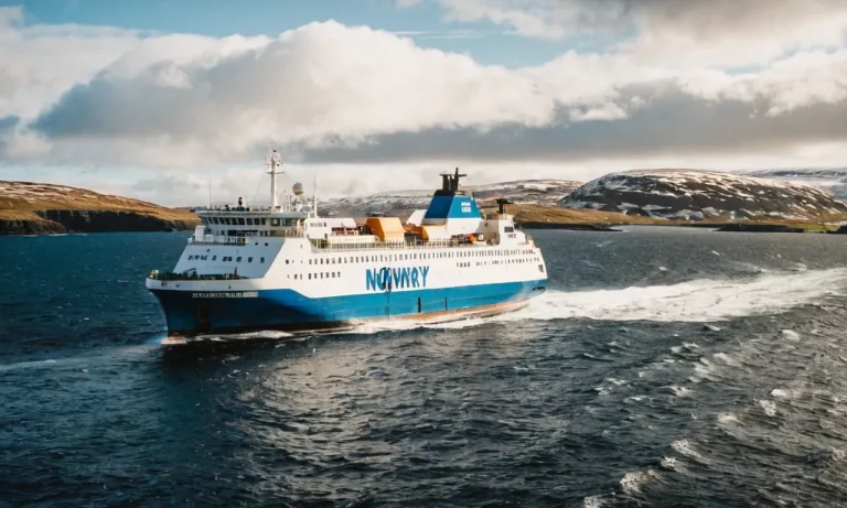 Ferry Service From Shetland Islands To Norway