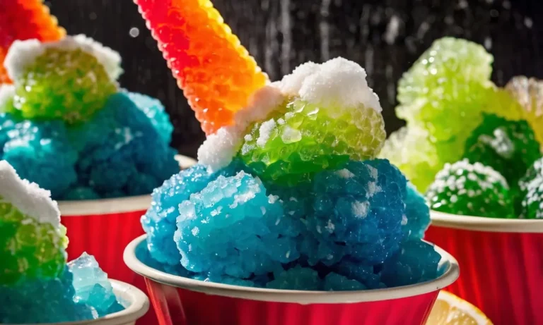 Godzilla Snow Cone Flavor: An Imaginary Exploration