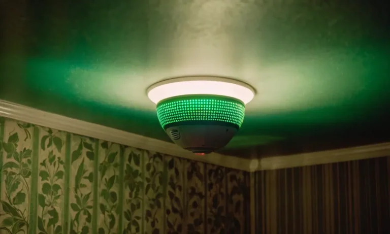 Hotel Smoke Detector Flashing Green: Causes And Solutions
