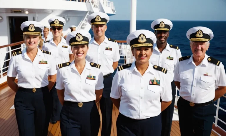 How Many Captains Are On A Cruise Ship?