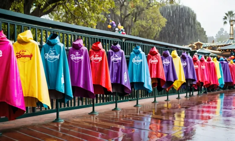 Everything You Need To Know About Ponchos At Disneyland