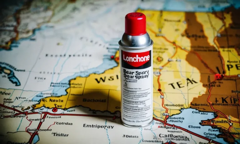 Is Bear Spray Legal In California? A Detailed Guide