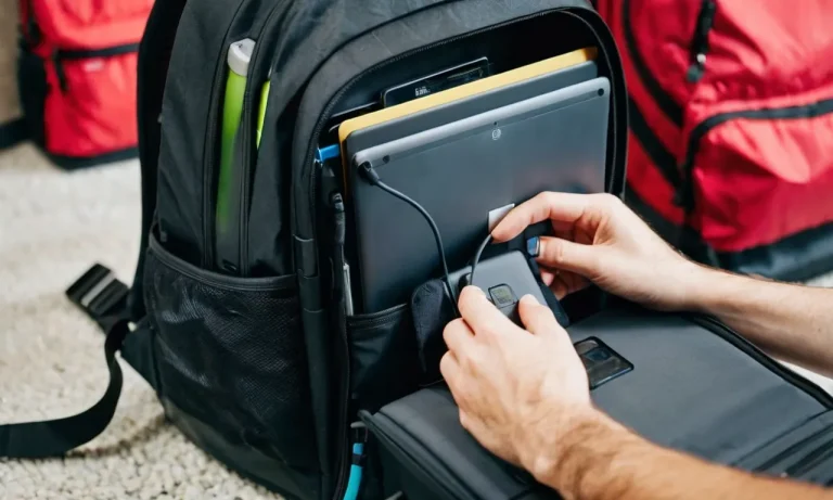 Is It Safe To Charge A Laptop In A Backpack?