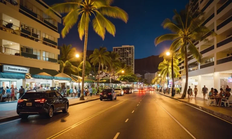 Is It Safe To Walk In Waikiki At Night?