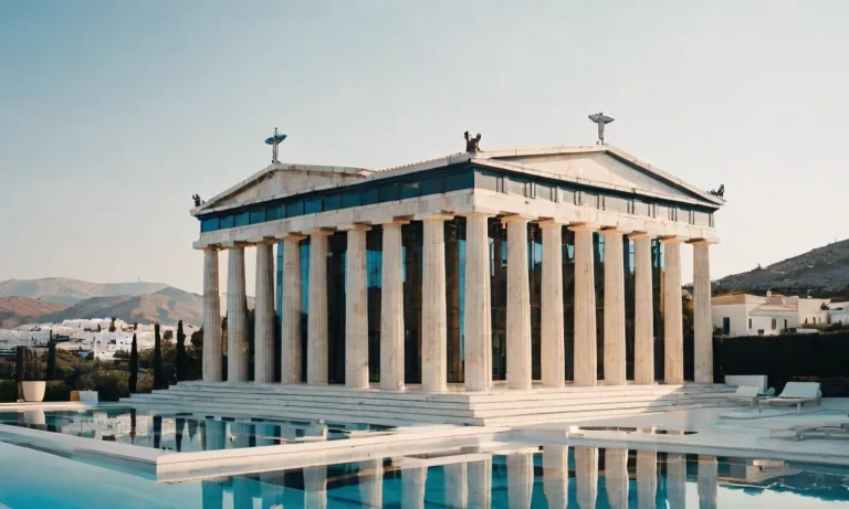 Modern Buildings With Greek Columns