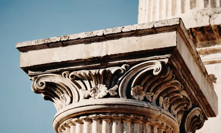 An In-Depth Guide To Plain Sturdy Greek Columns