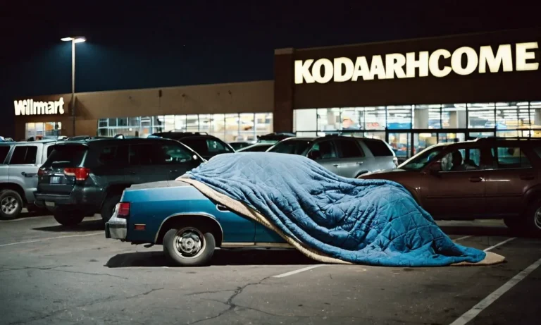 Is It Legal And Safe To Sleep In Your Car Overnight At Walmart?