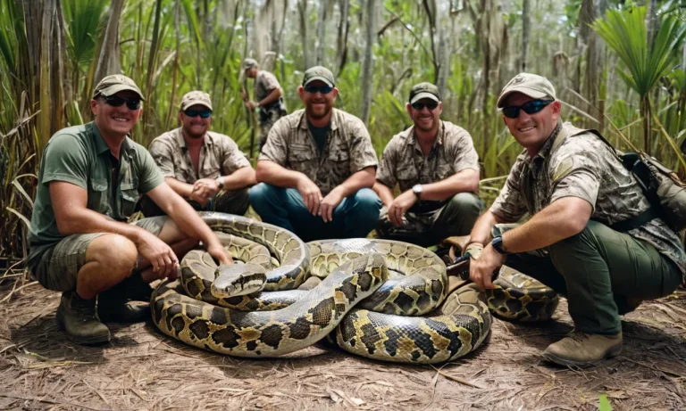 What Happens To The Pythons Caught In The Everglades?