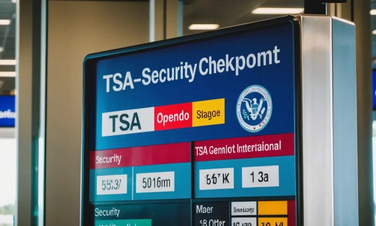 What Time Does Tsa Open At Mco?