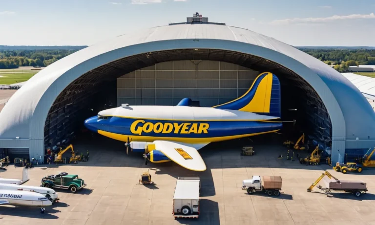 Where Is The Goodyear Blimp Stored?