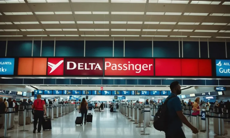 Where To Pick Up Delta Passengers At Atlanta Airport