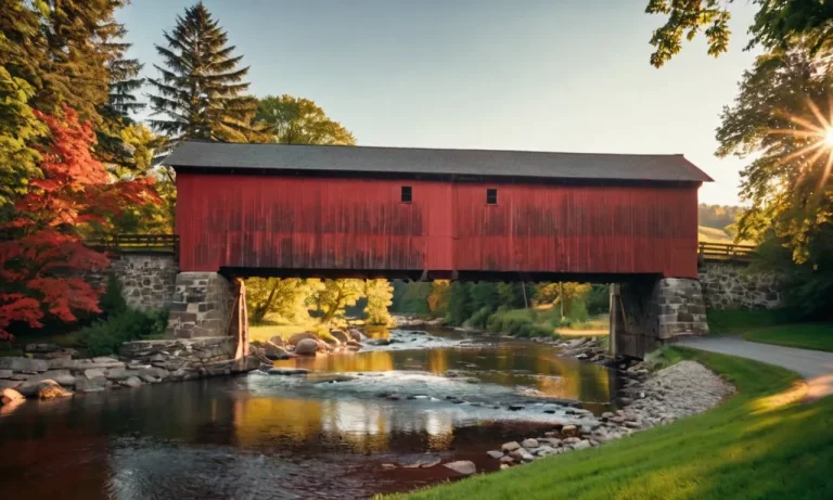 Why Are Covered Bridges Red? A Thorough Explanation