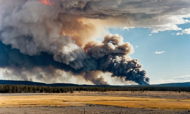 What Is The Yellowstone Volcano Blast Radius?