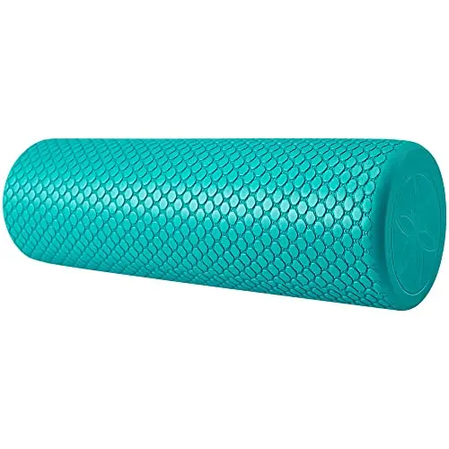 Gaiam Restore Compact Foam Roller in teal color