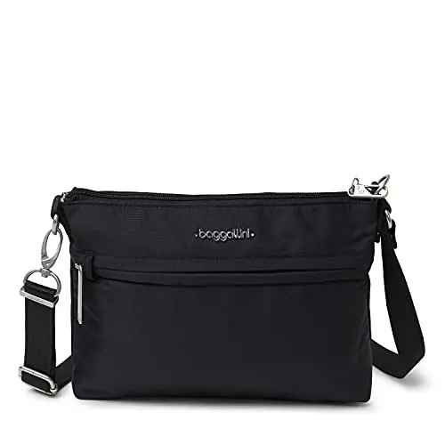 Baggallini Memento Anti-Theft Crossbody Bag with Securtex fabric