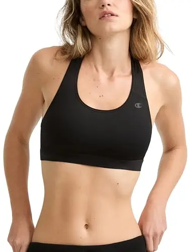 Champion compression sports bra for high-impact activities