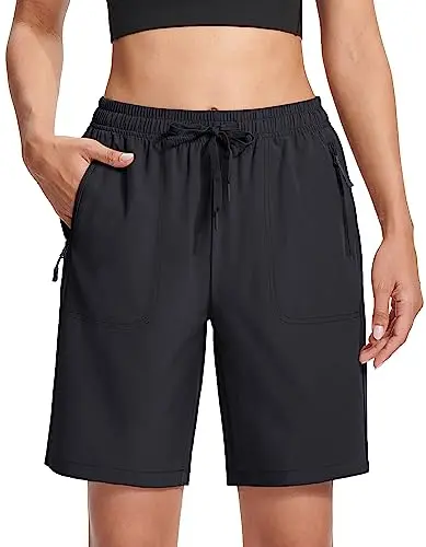 MAGCOMSEN Women's Lightweight Hiking Shorts