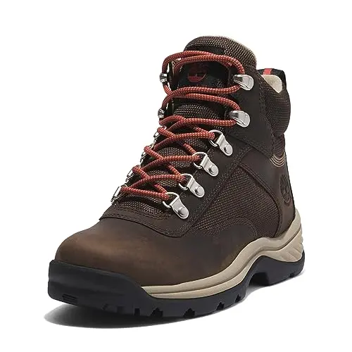 Timberland Women's White Ledge Waterproof Hiking Boot in brown