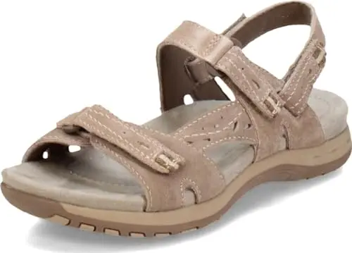Earth Origins Sophie sandal with leather upper and adjustable straps