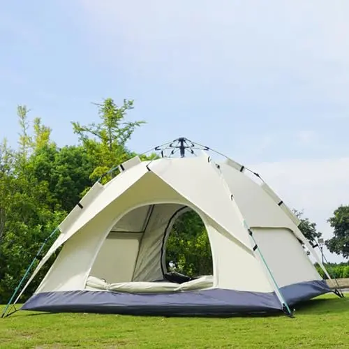 Warmyou Instant Pop Up Tent for 2-3 people with mesh windows