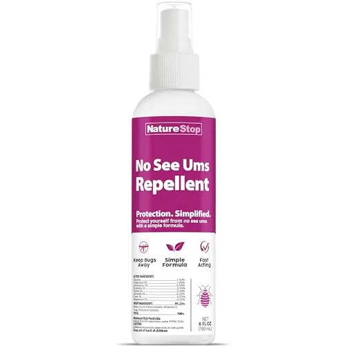 NatureStop insect repellent spray for no-see-ums and biting insects