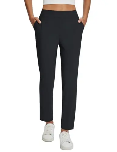 BALEAF women's business casual pants in black for travel