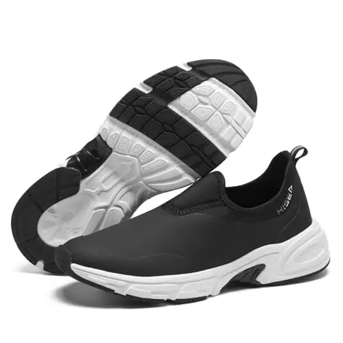 HISEA women's ankle rain shoes for waterproof protection