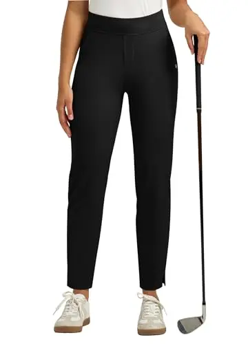 Willit Women's Golf and Travel Pants in black
