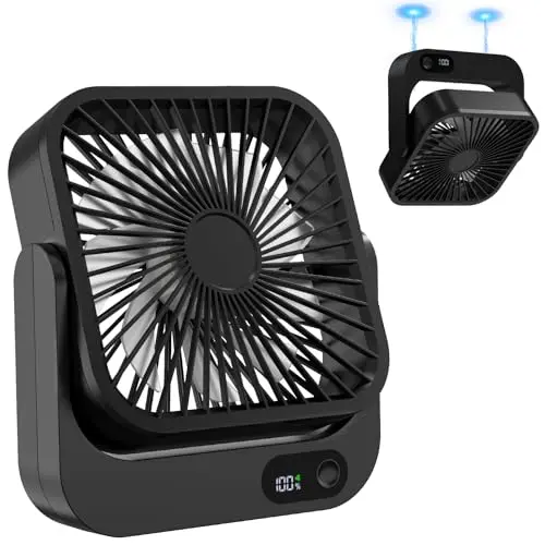 Zaardend magnetic cruise fan with black finish and strong magnet