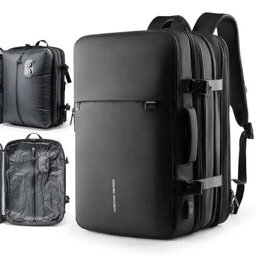 MARK RYDEN 40L vacuum compression backpack with automatic sealing system